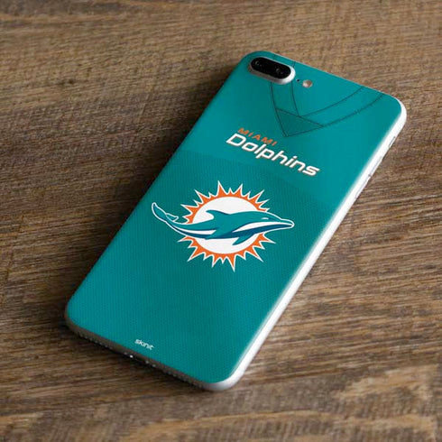 NFL Miami Dolphins Team Jersey iPhone 8 Plus Skin