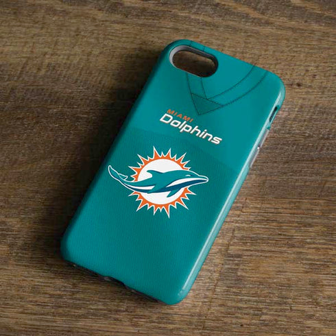 NFL Miami Dolphins Team Jersey iPhone 8 Pro Case