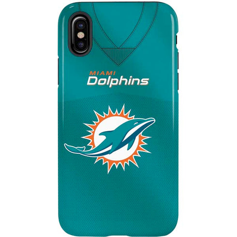 NFL Miami Dolphins Team Jersey iPhone X Pro Case