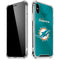 NFL Miami Dolphins Team Jersey iPhone X/XS Clear Case