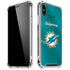 NFL Miami Dolphins Team Jersey iPhone X/XS Clear Case