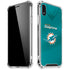 NFL Miami Dolphins Team Jersey iPhone XR Clear Case