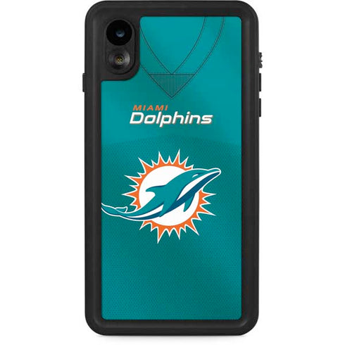 NFL Miami Dolphins Team Jersey iPhone XR Waterproof Case