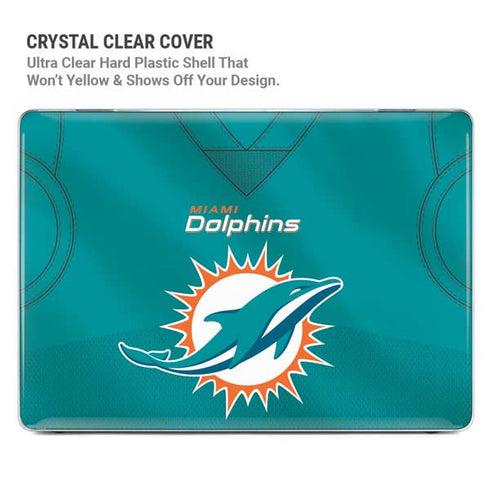 NFL Miami Dolphins Team Jersey MacBook Air 15in (2023-2025) Case plus Skin