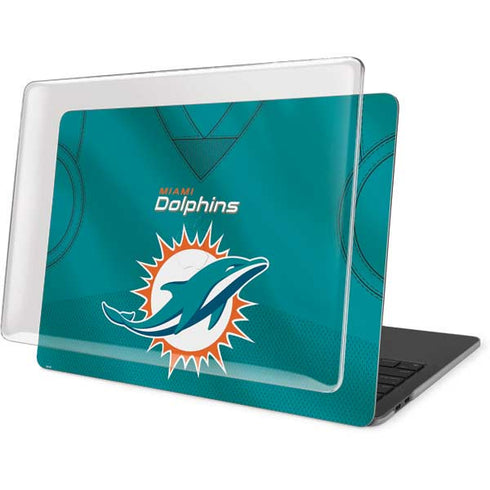 NFL Miami Dolphins Team Jersey MacBook Pro 13in (2020) Case plus Skin
