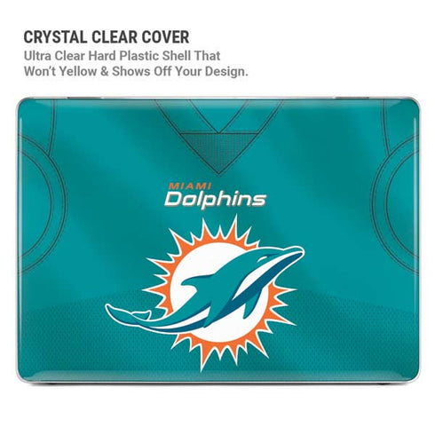 NFL Miami Dolphins Team Jersey MacBook Pro 16in (2021-25) Case plus Skin