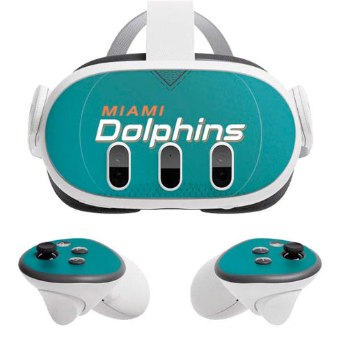 NFL Miami Dolphins Team Jersey Meta Quest 3 Skin