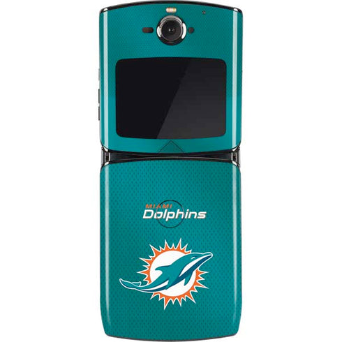 NFL Miami Dolphins Team Jersey Motorola RAZR Skin