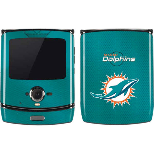 NFL Miami Dolphins Team Jersey Motorola RAZR Skin