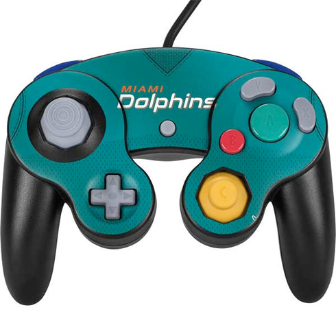 NFL Miami Dolphins Team Jersey Nintendo GameCube Controller Skin