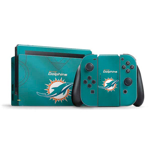 NFL Miami Dolphins Team Jersey Nintendo Switch Bundle Skin