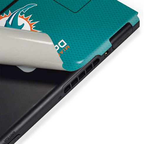 NFL Miami Dolphins Team Jersey Nintendo Switch Bundle Skin