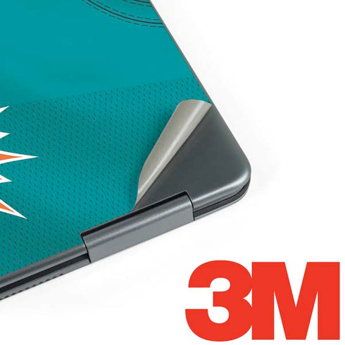 NFL Miami Dolphins Team Jersey Notebook 9 Pro 13in (2017) Skin