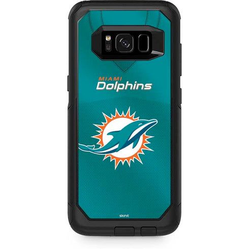 NFL Miami Dolphins Team Jersey Otterbox Commuter Galaxy Skin