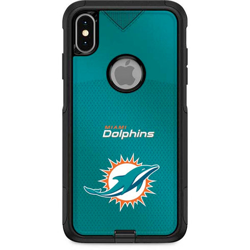 NFL Miami Dolphins Team Jersey Otterbox Commuter iPhone Skin