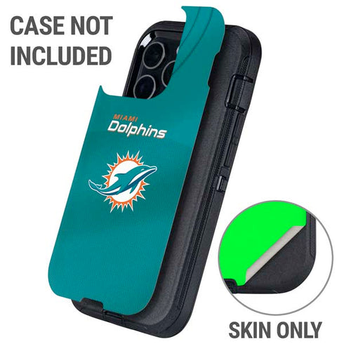 NFL Miami Dolphins Team Jersey Otterbox Defender iPhone Skin