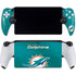 NFL Miami Dolphins Team Jersey PlayStation Portal Remote Player Skin