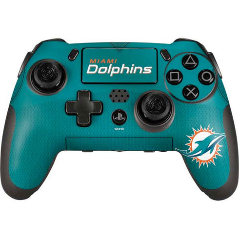 NFL Miami Dolphins Team Jersey PlayStation Scuf Vantage 2 Controller Skin