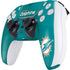 NFL Miami Dolphins Team Jersey PS5 Controller Skin