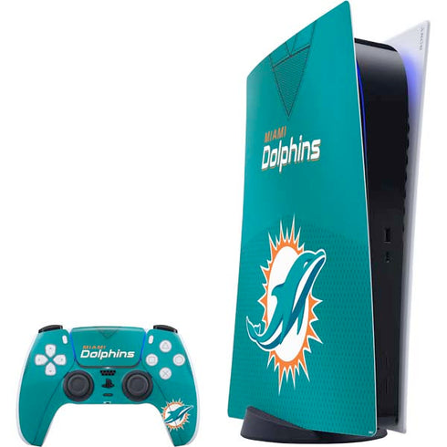 NFL Miami Dolphins Team Jersey PS5 Digital Edition Bundle Skin