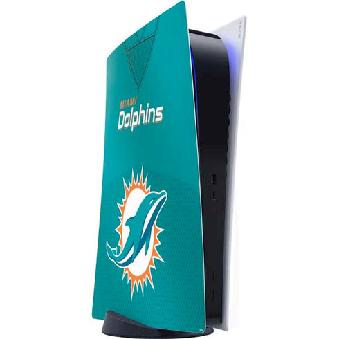 NFL Miami Dolphins Team Jersey PS5 Digital Edition Console Skin