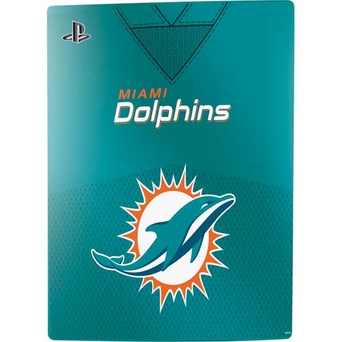 NFL Miami Dolphins Team Jersey PS5 Digital Edition Console Skin