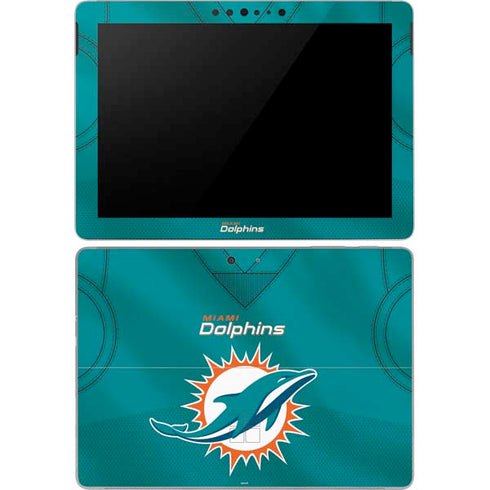 NFL Miami Dolphins Team Jersey Surface Go Skin