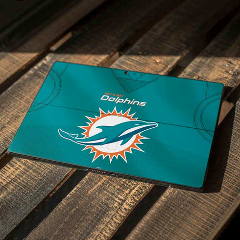 NFL Miami Dolphins Team Jersey Surface Pro 6 Skin