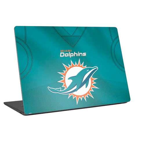 NFL Miami Dolphins Team Jersey Universal Laptop 15in (12.2 x 8.8in) Skin