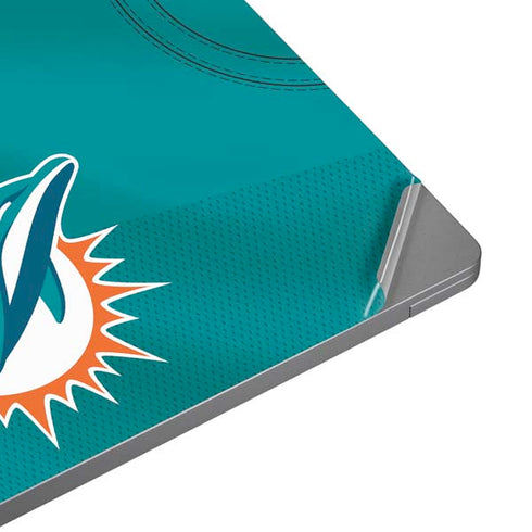 NFL Miami Dolphins Team Jersey Universal Laptop 18in (14.6 x 10.6in) Skin