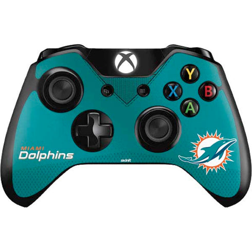 NFL Miami Dolphins Team Jersey Xbox One Controller Skin