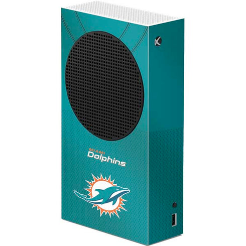 NFL Miami Dolphins Team Jersey Xbox Series S Console Skin