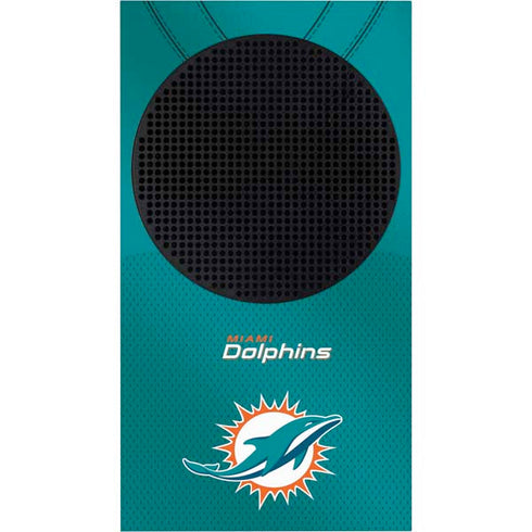 NFL Miami Dolphins Team Jersey Xbox Series S Console Skin