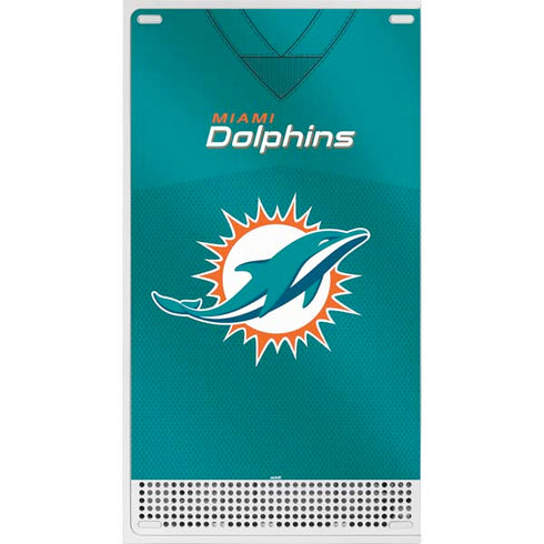 NFL Miami Dolphins Team Jersey Xbox Series S Console Skin