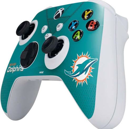 NFL Miami Dolphins Team Jersey Xbox Series S Controller Skin