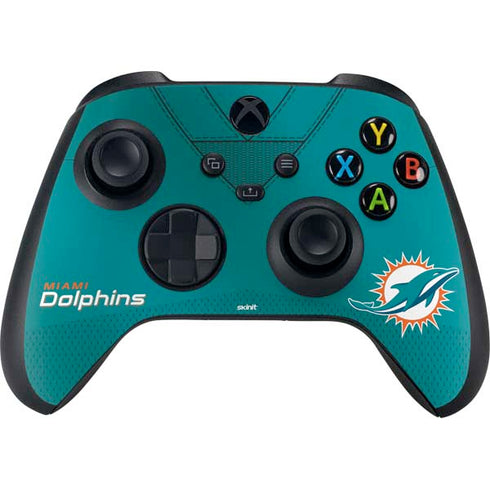NFL Miami Dolphins Team Jersey Xbox Series X Controller Skin