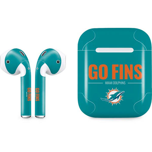 NFL Miami Dolphins Team Motto Apple AirPods Skin