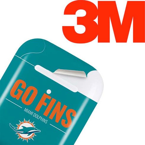 NFL Miami Dolphins Team Motto Apple AirPods Skin