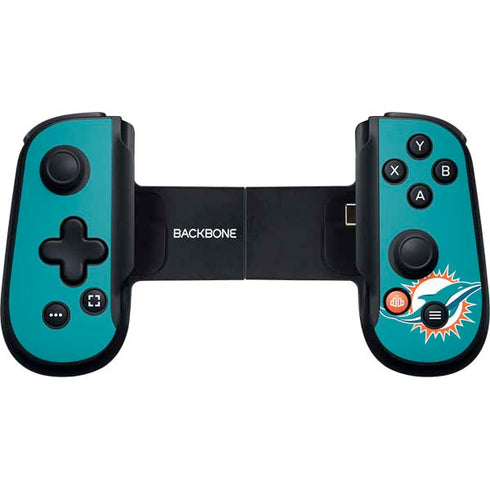 NFL Miami Dolphins Team Motto Backbone One for iPhone Game Controller Skin