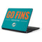 NFL Miami Dolphins Team Motto Samsung Chromebook Skin
