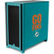 NFL Miami Dolphins Team Motto Corsair 4000D Tempered Glass Mid-Tower ATX Case Skin