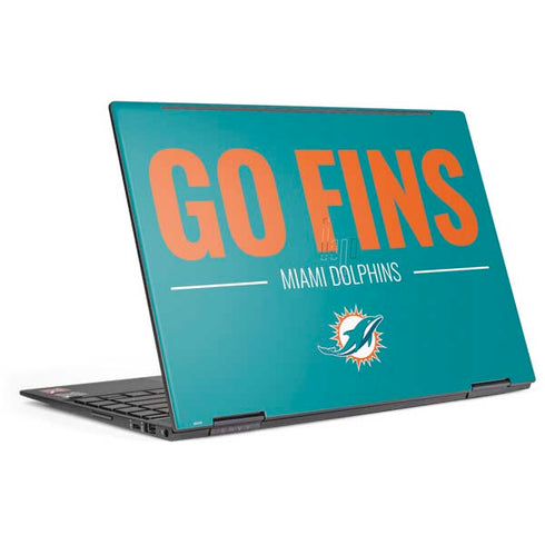 NFL Miami Dolphins Team Motto HP Envy Skin