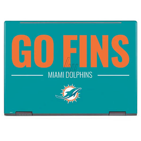 NFL Miami Dolphins Team Motto HP Envy Skin