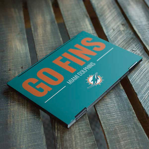 NFL Miami Dolphins Team Motto HP Envy Skin