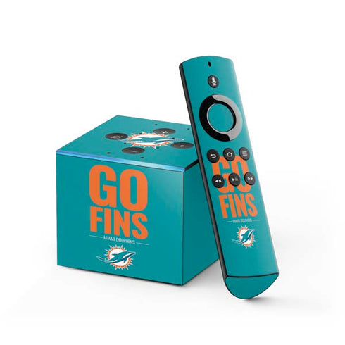 NFL Miami Dolphins Team Motto Fire TV Cube Skin