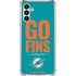NFL Miami Dolphins Team Motto Galaxy A13 5G Clear Case