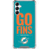 NFL Miami Dolphins Team Motto Galaxy A14 5G Clear Case