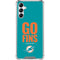 NFL Miami Dolphins Team Motto Galaxy A15 5G Clear Case