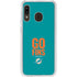 NFL Miami Dolphins Team Motto Galaxy A20 Clear Case