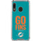 NFL Miami Dolphins Team Motto Galaxy A30 Clear Case